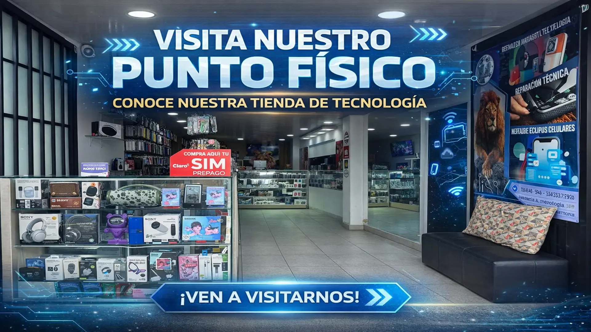 Ubicación de la tienda