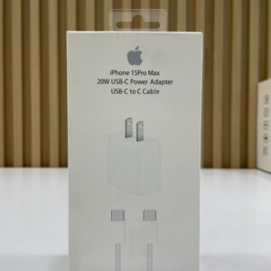 Cargador IPhone USB-C 20W con Cable USB-C a USB-C