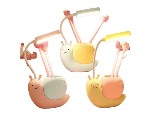 Lampara De Escritorio Niños Infantil Luz Led Recargable Con Diseño