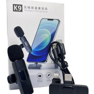 Micrófono De Solapa Inalámbrico k9