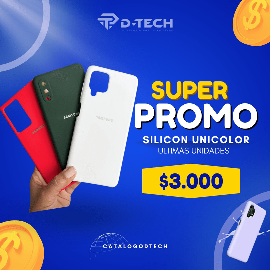 Silicon Unicolor Sellado