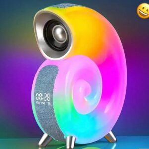 Parlante Luz Led Caracol