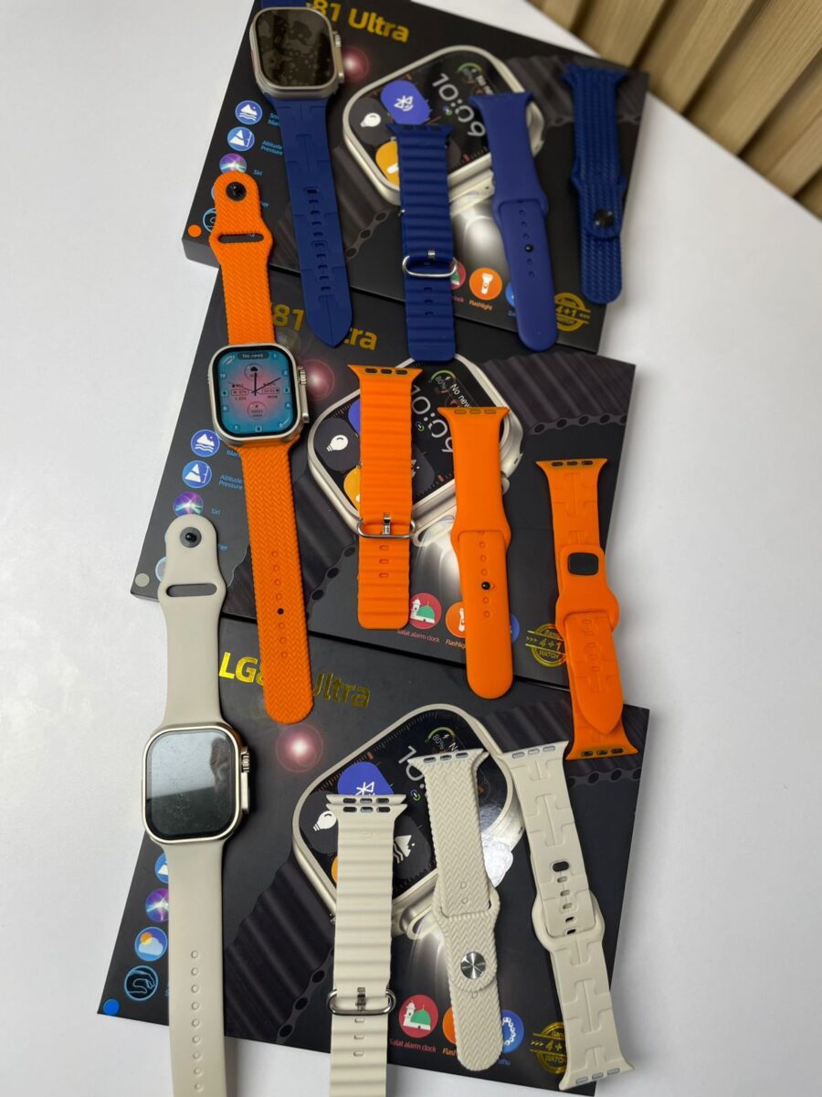 Combo Smartwatch Linterna LG81 Ultra