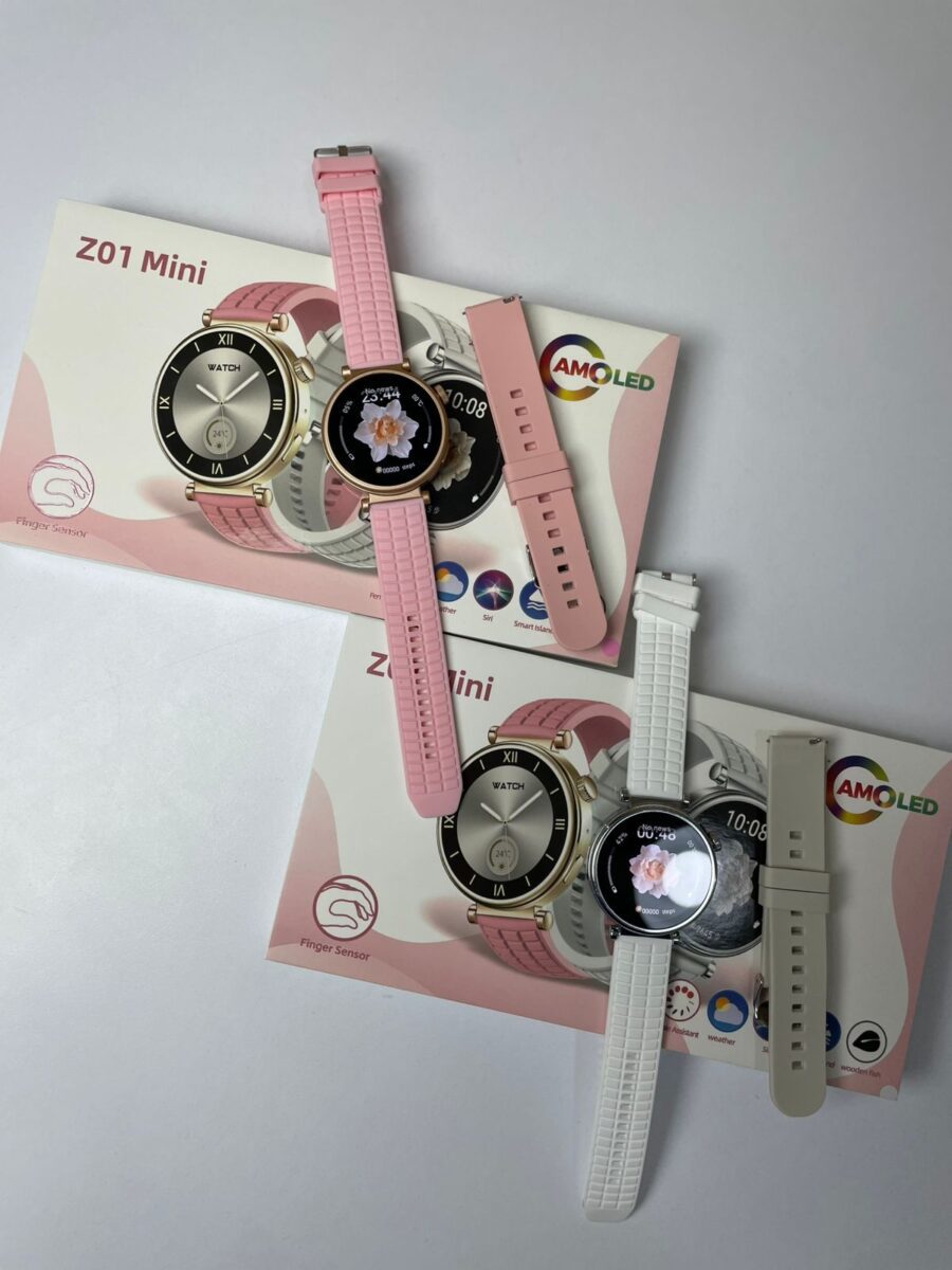 Smartwatch Z01 Mini 2 – Pantalla Redonda AMOLED