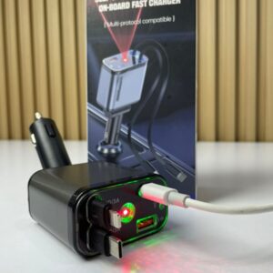 Cargador de Carro 4 en 1 con Proyector