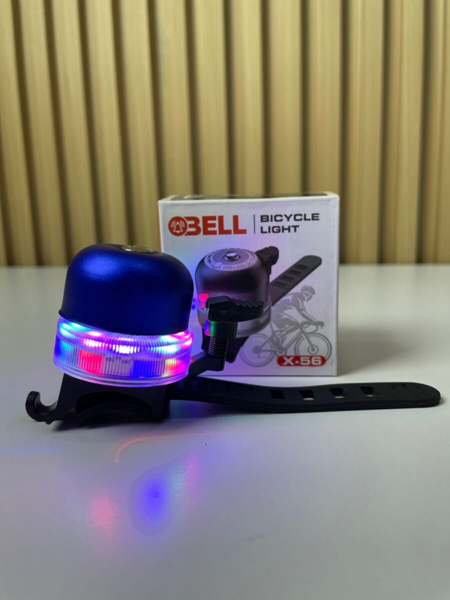 Luz + timbre bicicleta