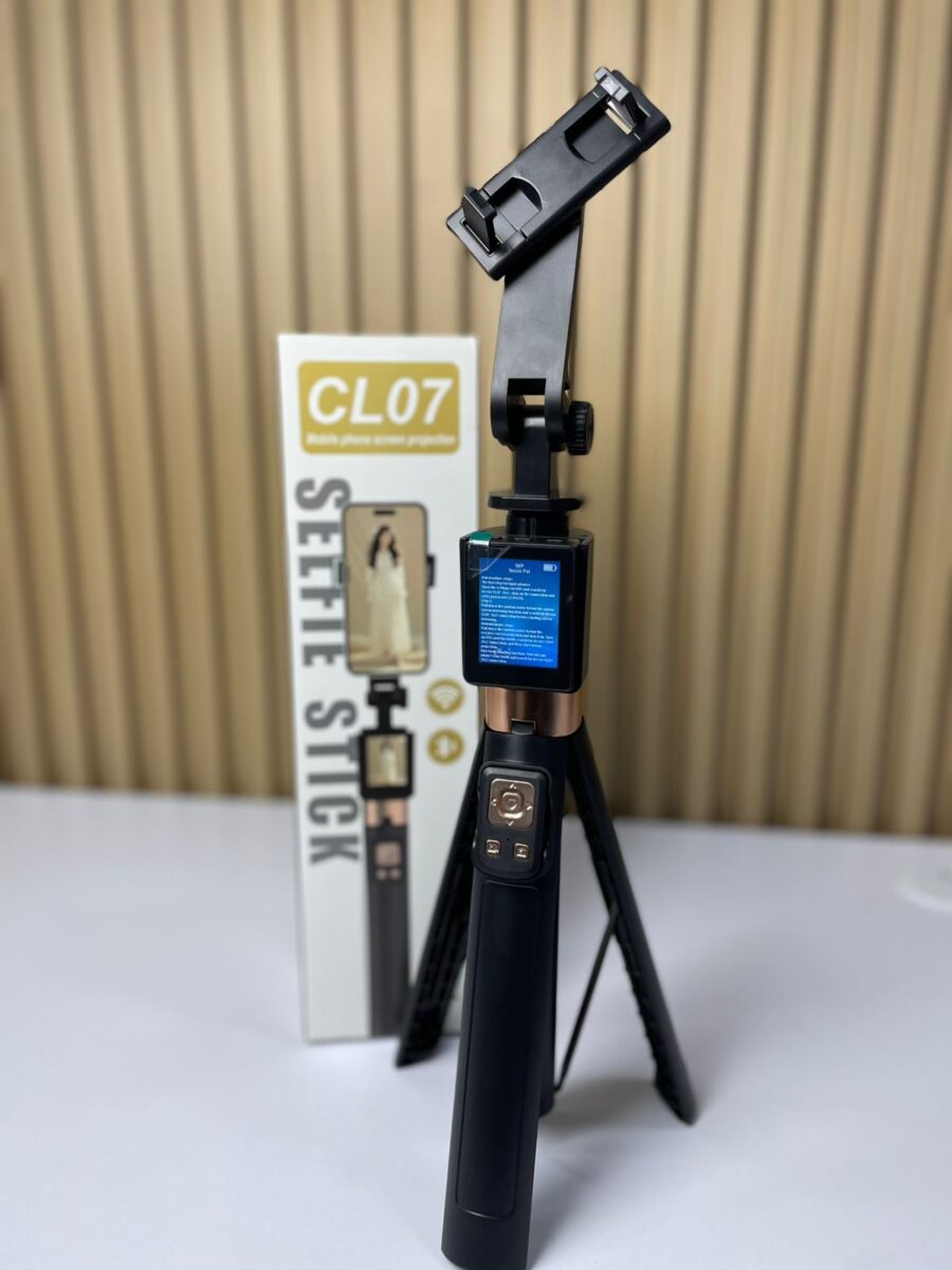 Tripode selfie CL07 con Pantalla