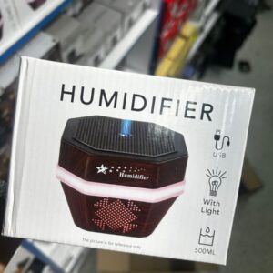 Humidificador Valde con Luz LED y Puerto USB
