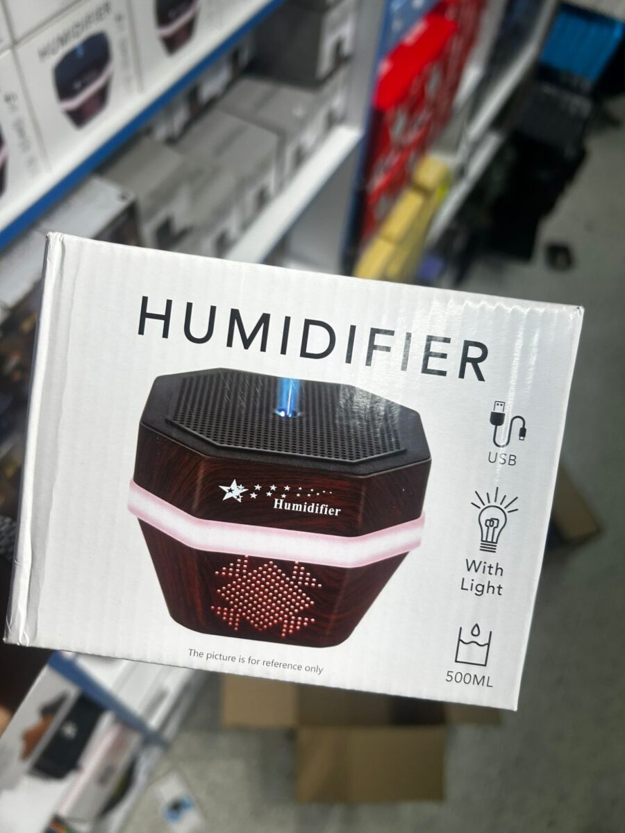 Humidificador Valde con Luz LED y Puerto USB